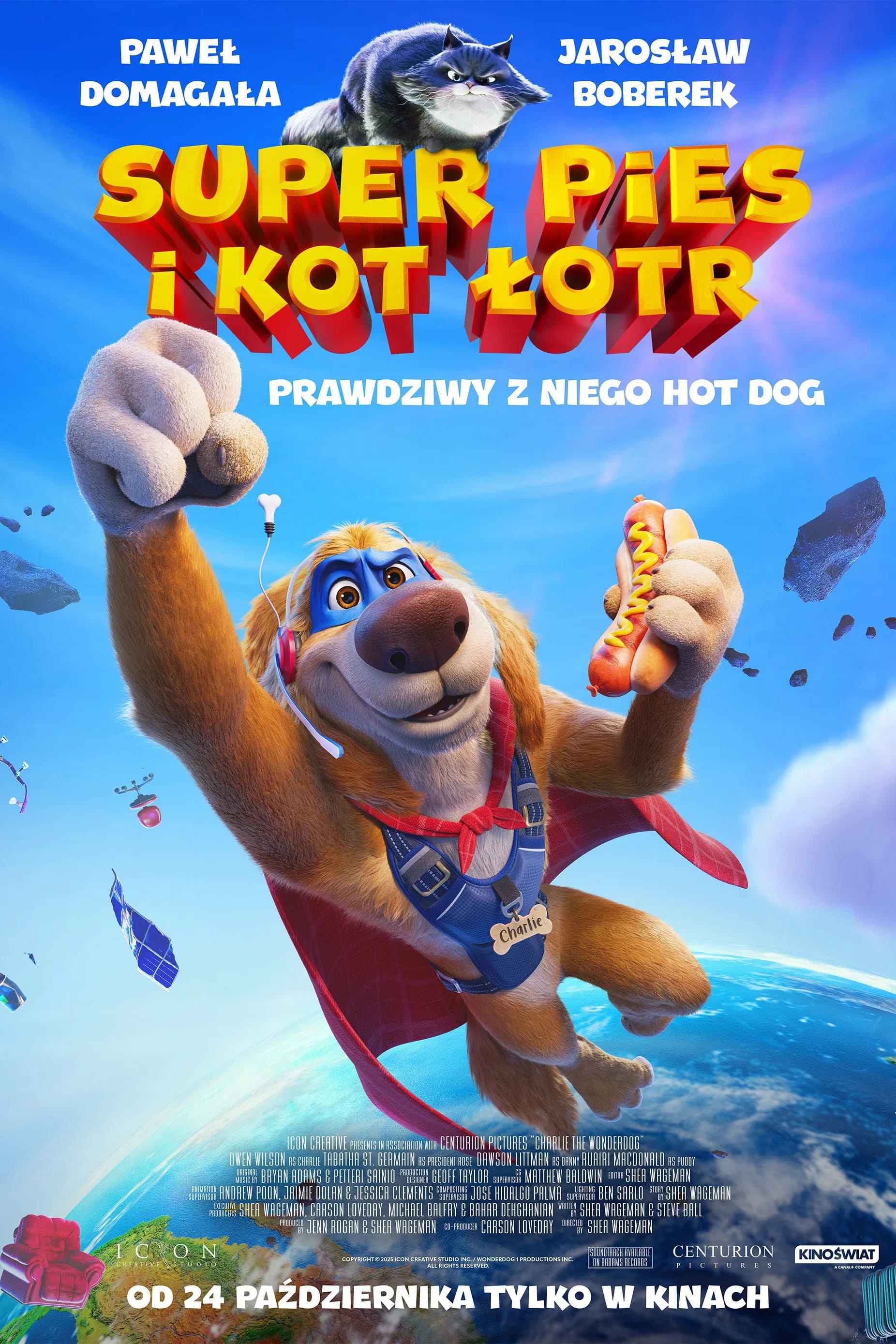 Super pies i kot łotr